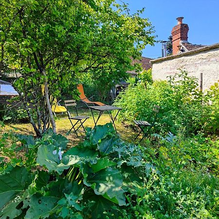 فيلا La Maison Bleue De Husseau Ancienne Ferme Semi-Troglodytique 18E Siecle مونتلويس سور لوار المظهر الخارجي الصورة